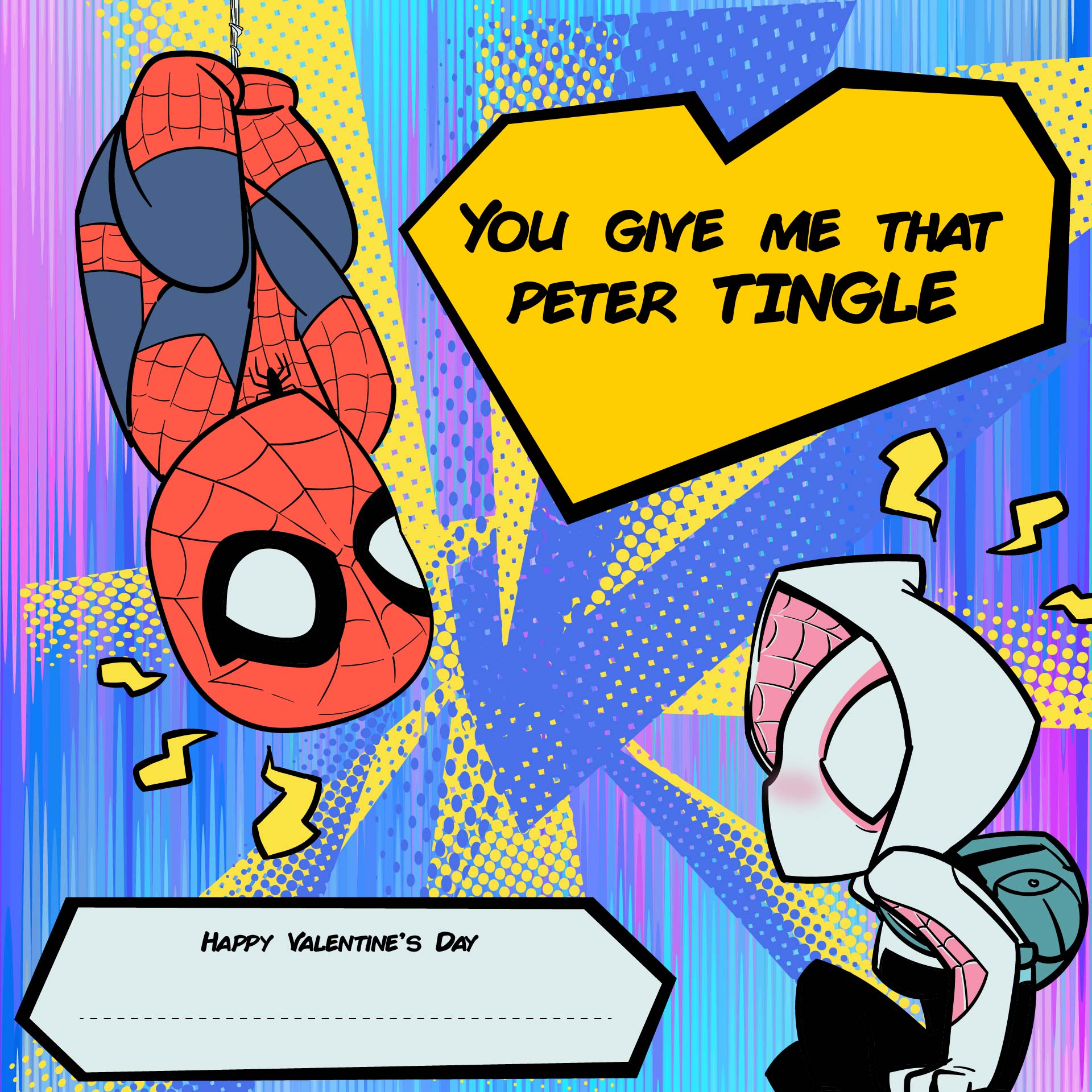 Spider-Man  Printable Valentines