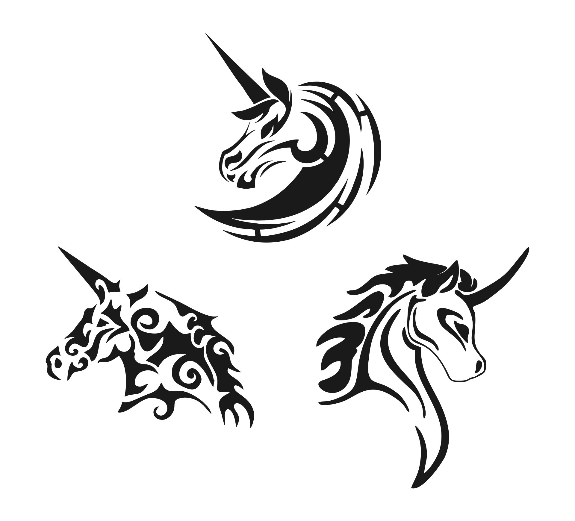 Unicorn Stencil For Paint Printable