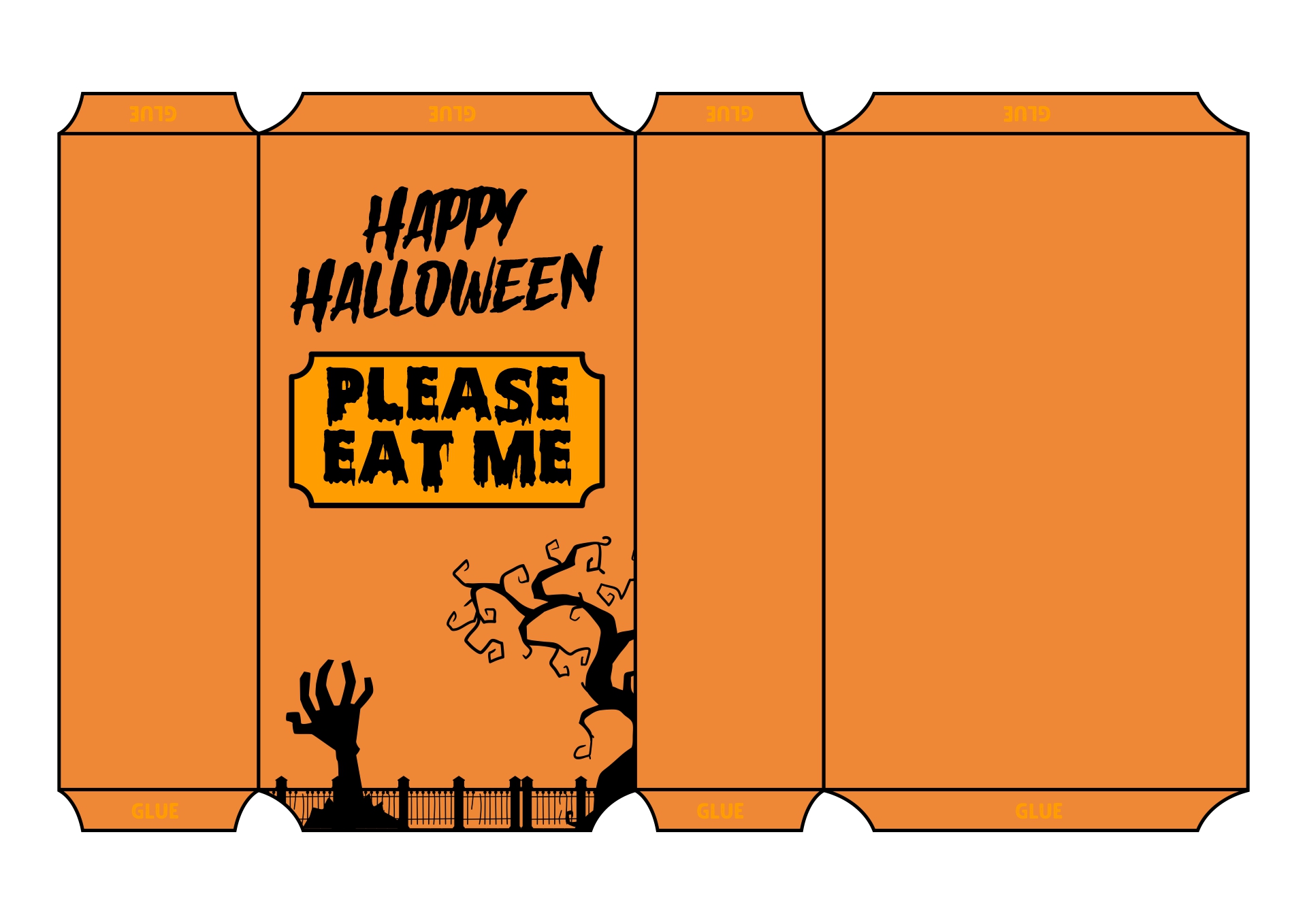 15 Best Printable Halloween Treat Bags Printablee