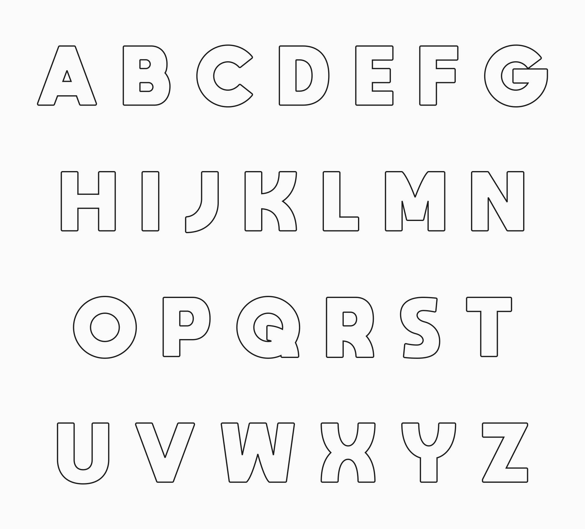 25 Best Free Printable Fancy Alphabet Letters Templates