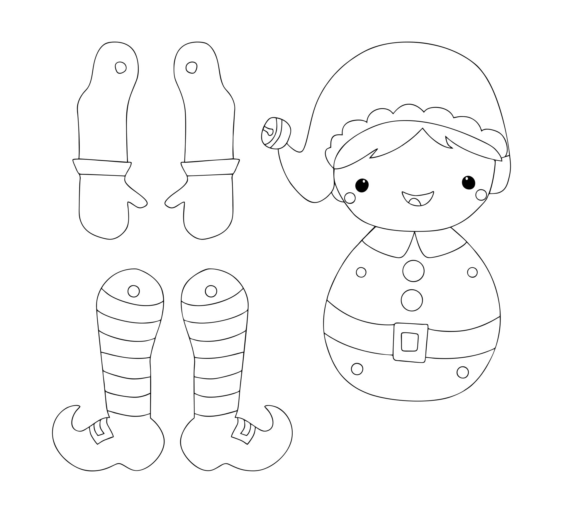 Elf Yourself Free Printable Template