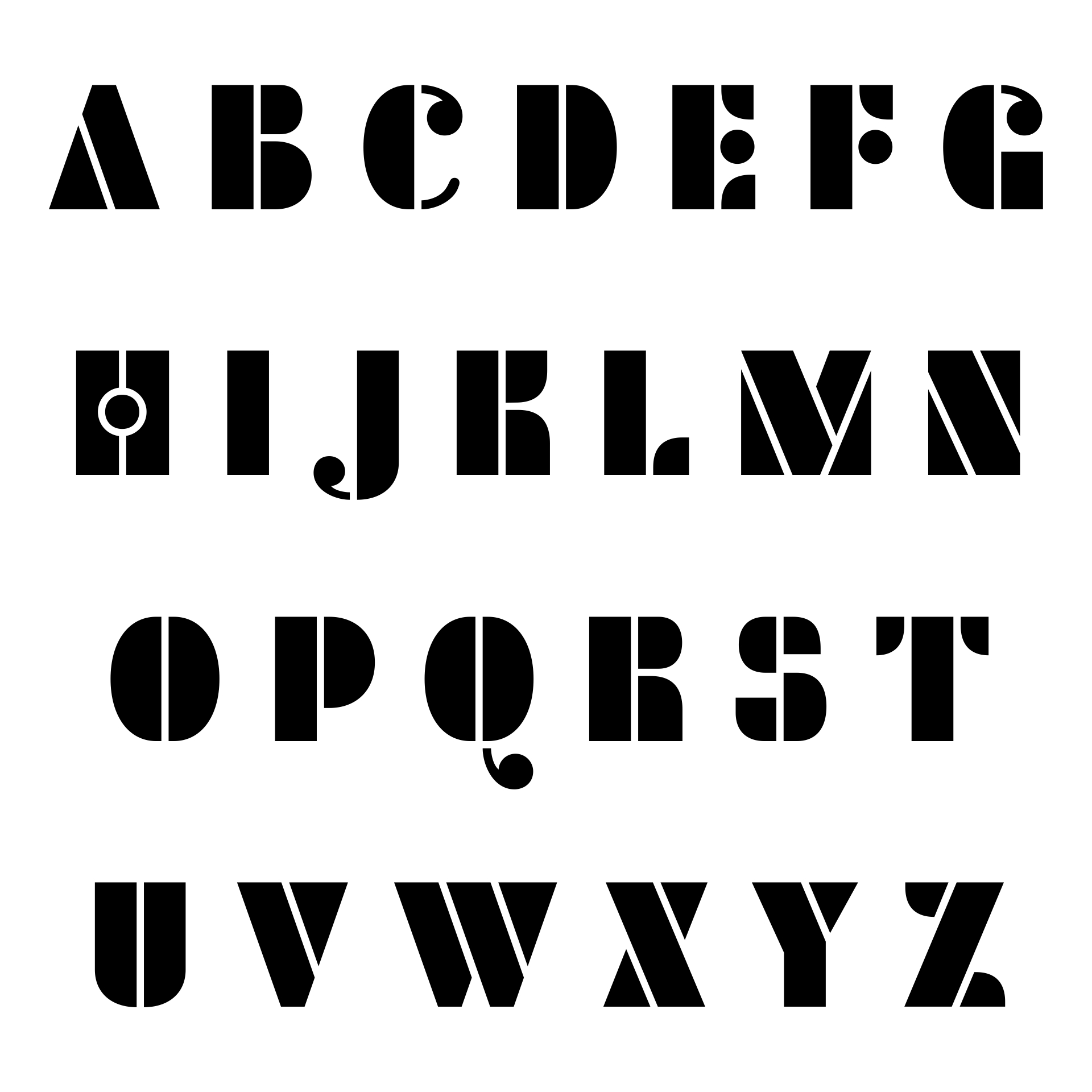 10 best free printable fancy alphabet letters templates