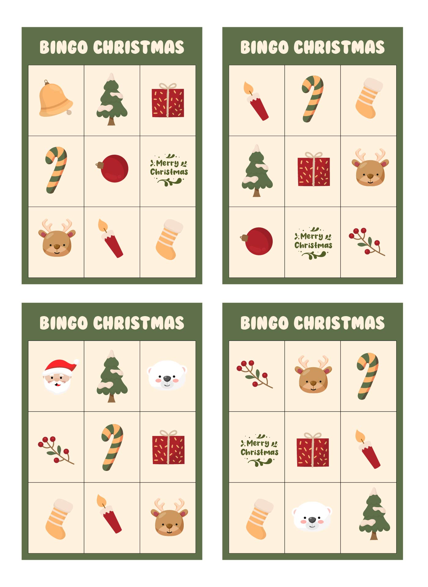 5 Best Free Printable Christmas Games PDF For Free At Printablee