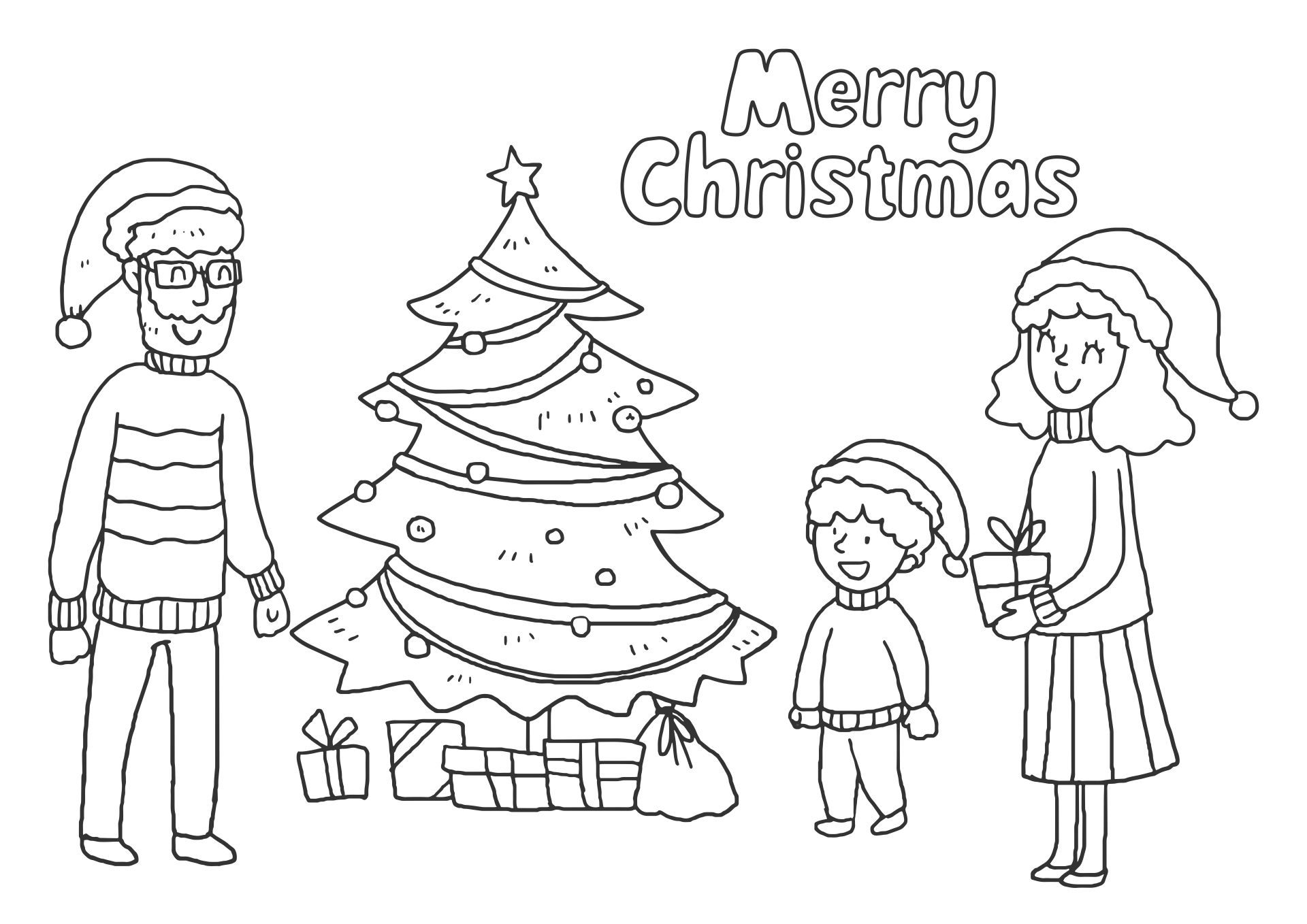 Christmas Coloring Printables 