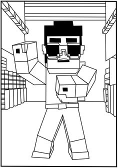 Minecraft Coloring Pages to Print