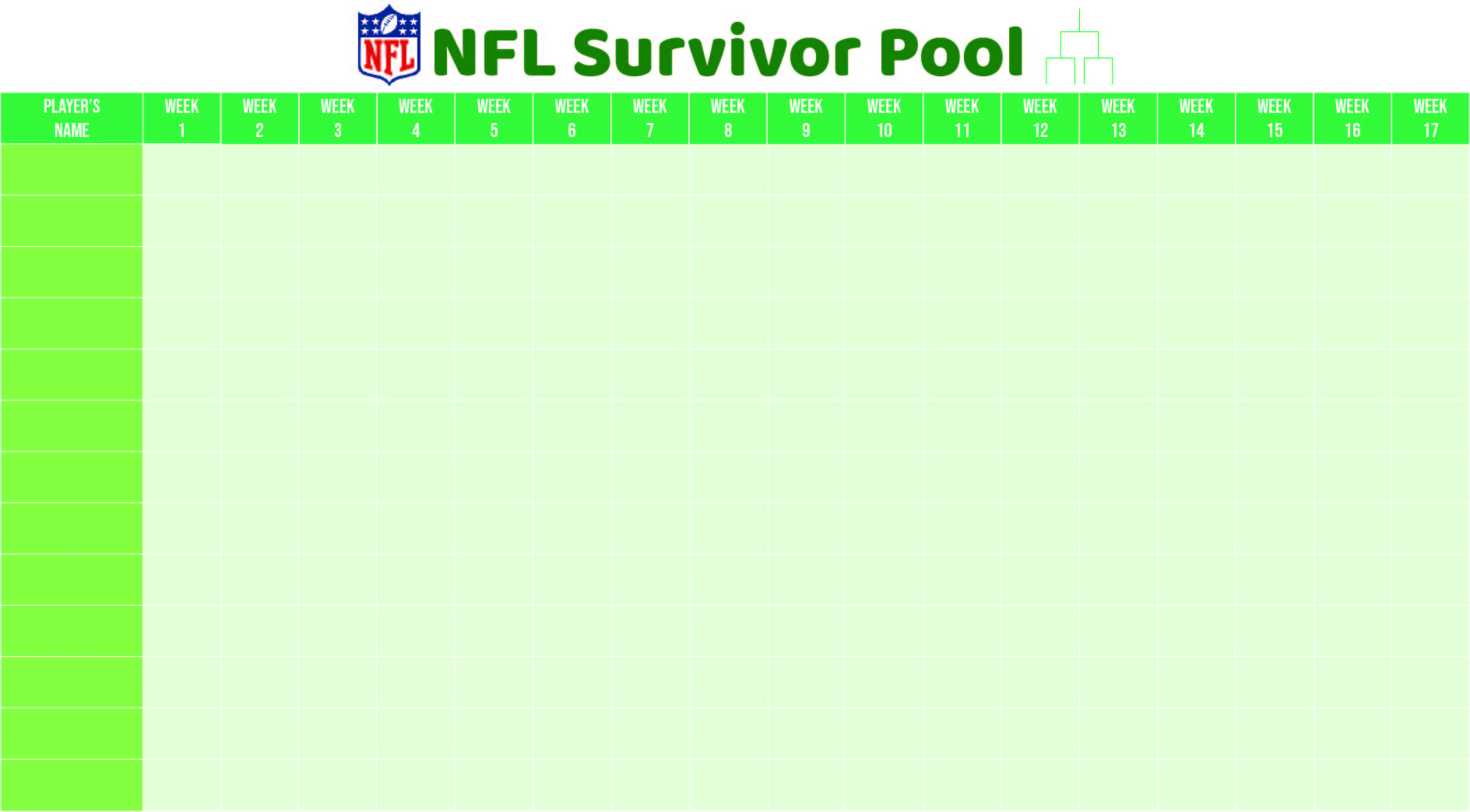 6 best printable football pool grid sheets printableecom