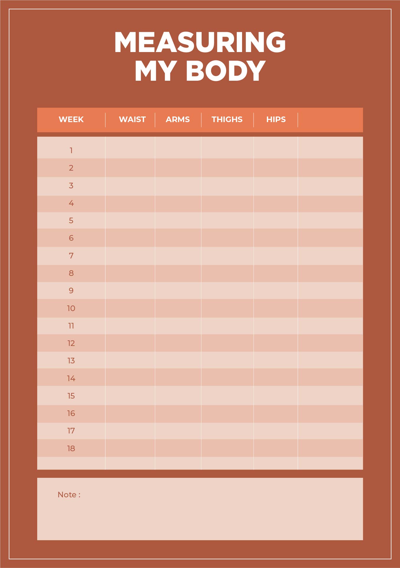 10 Best Daily Weight Chart Printable - printablee.com