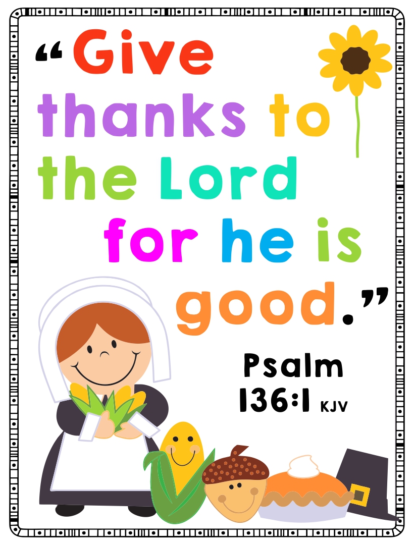 Christian Thanksgiving Bible Crafts
