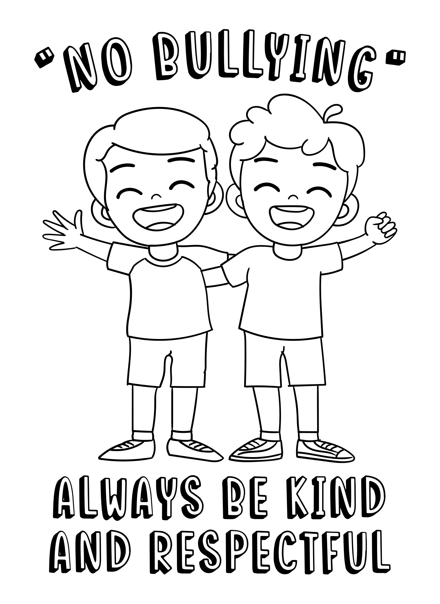 9 Best Images of Classroom Rules Printable Coloring Pages - Preschool ...