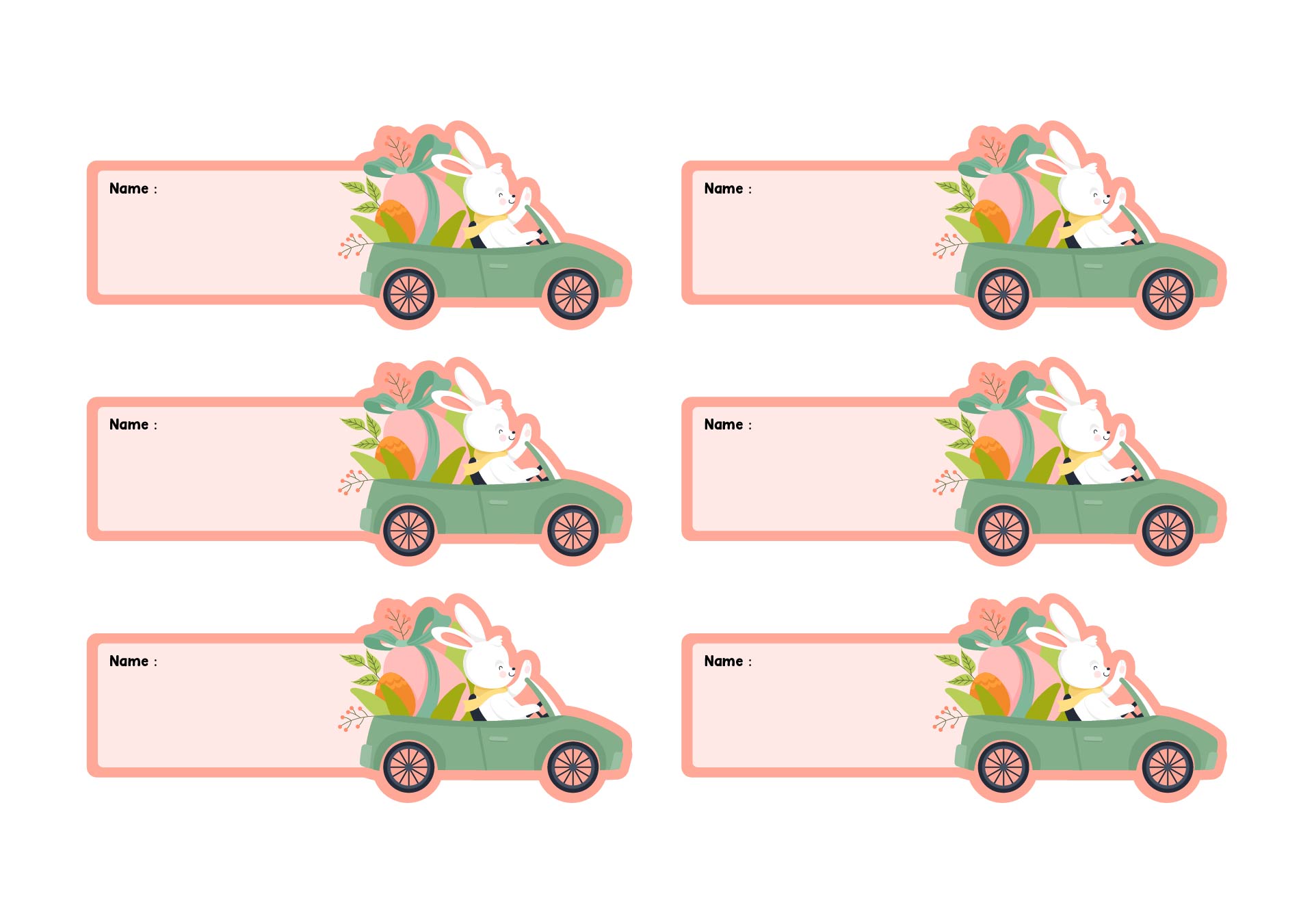 10 Best Printable Easter Labels PDF For Free At Printablee