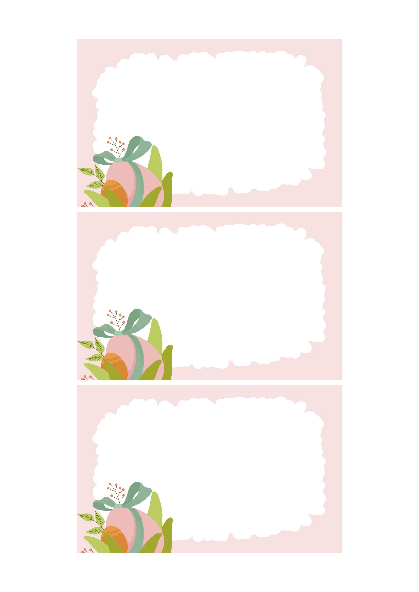 Printable Easter Tags Labels