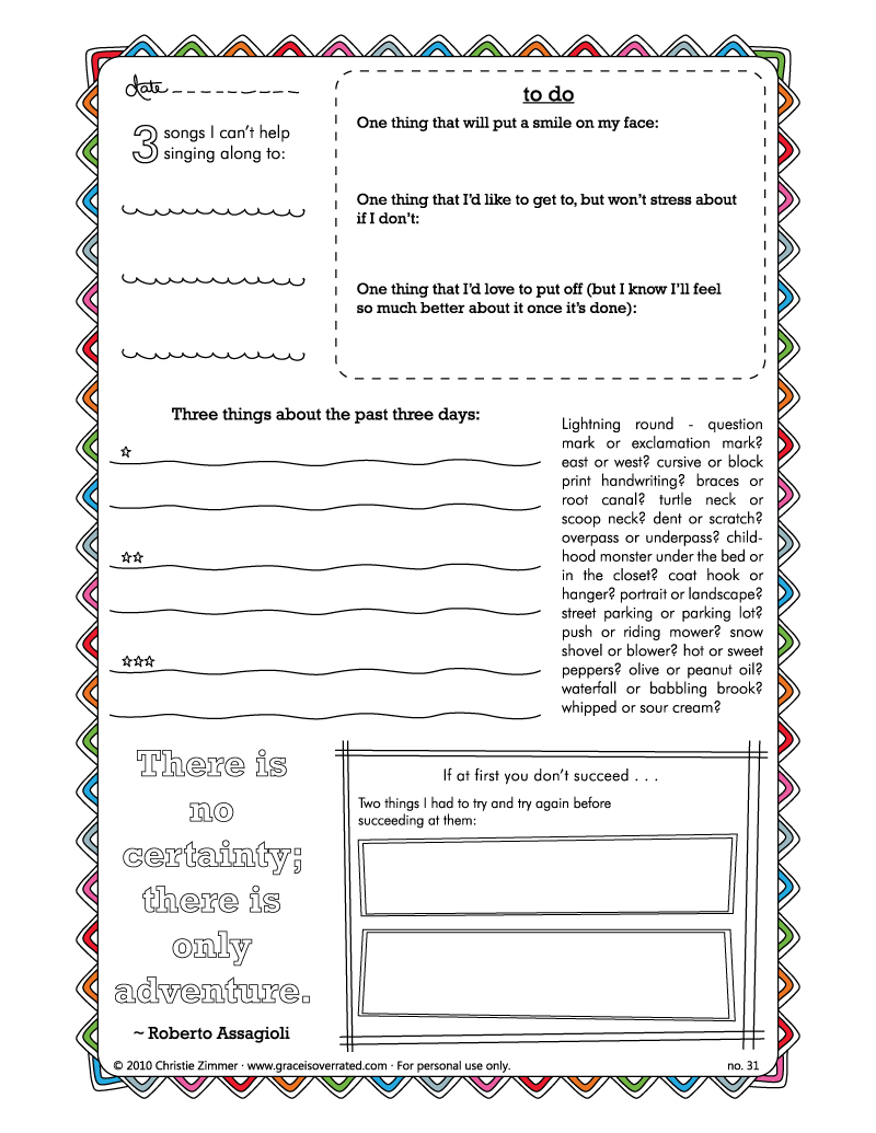 3 Best Images of Printable Blank Journal Pages - Free Printable Blank ...
