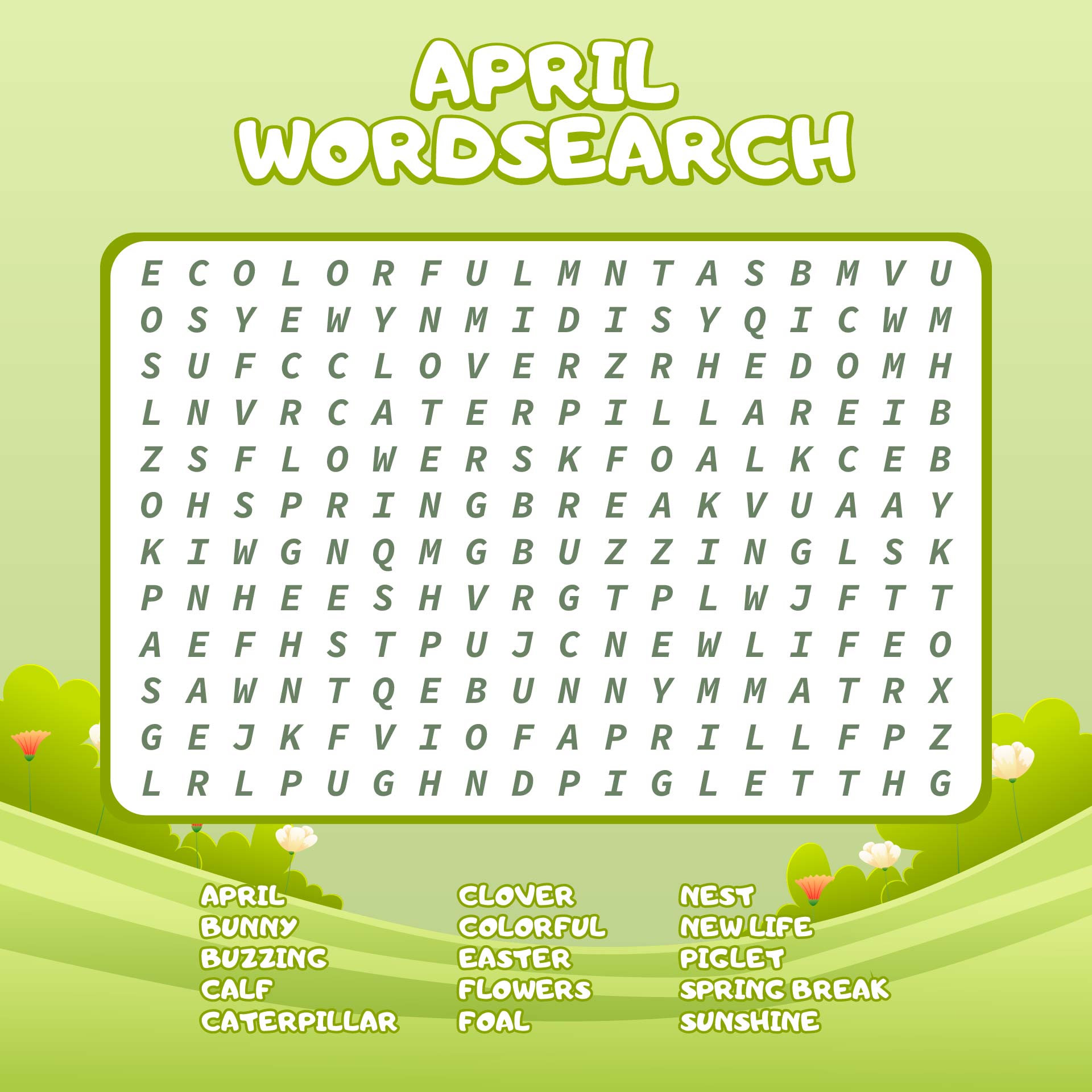 General Conference Word Search