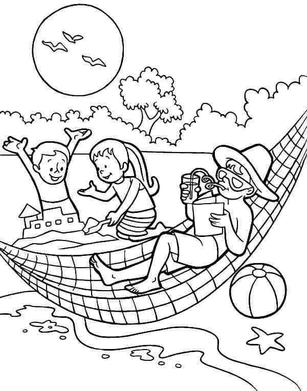 9 Best Images of Have A Great Printable Summer Coloring Pate - Summer ...