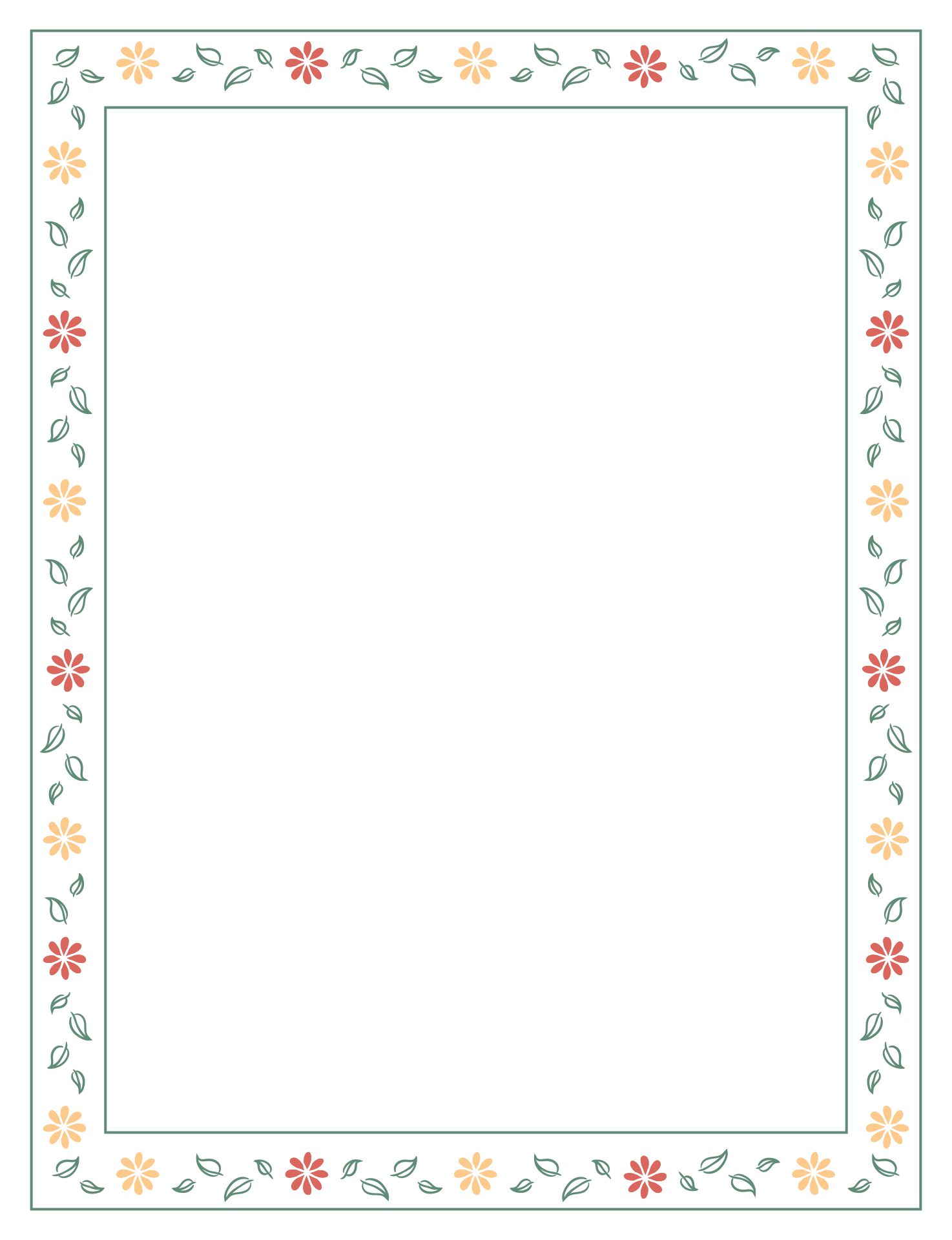 Paper With Borders Free Printable