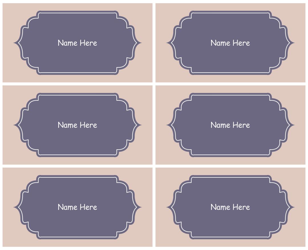 7 Best Free Printable Kids Name s Templates Printablee Com