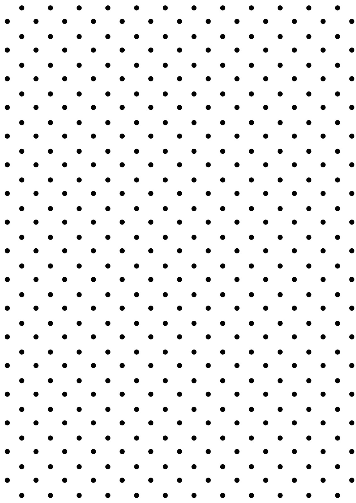5 Best Images of Black Polka Dot Border Paper Printable - Black and ...