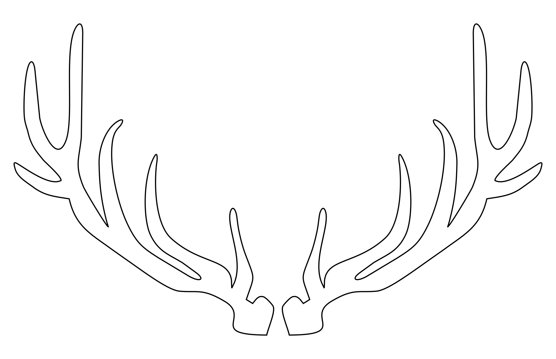 10 Best Printable Reindeer Patterns PDF For Free At Printablee