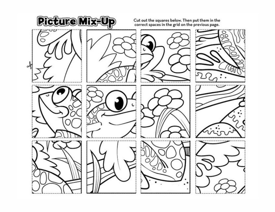 Fun Printable Puzzles For Kids