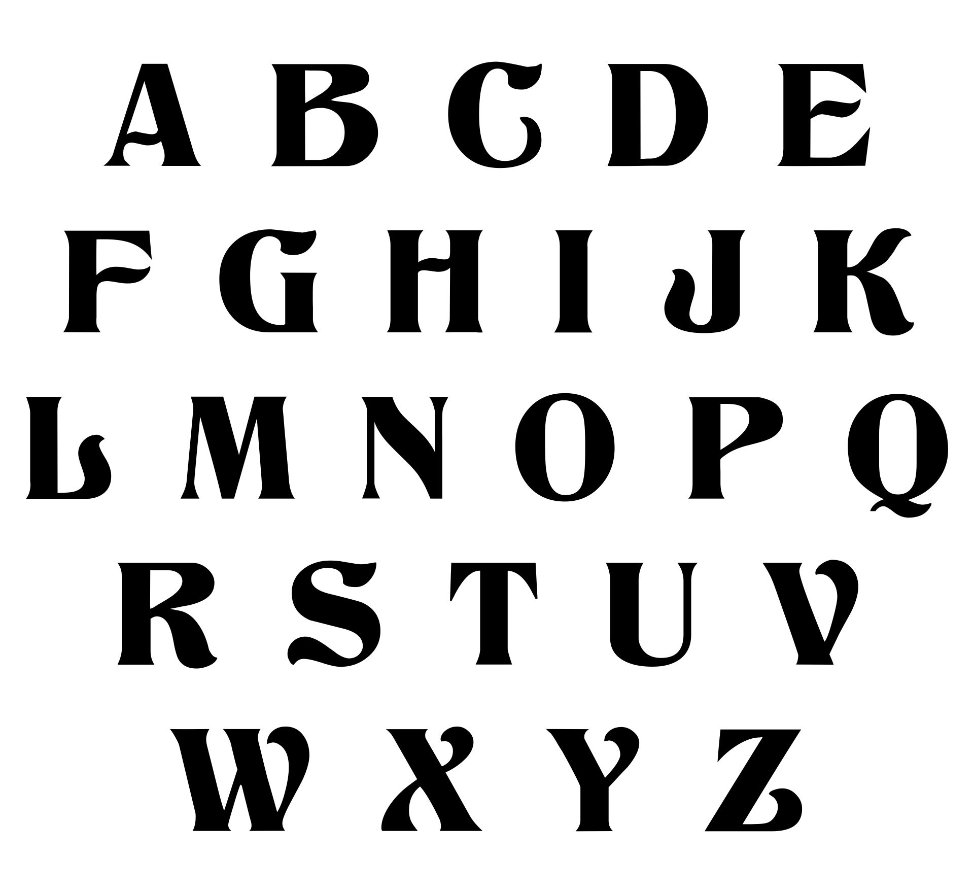 20 Best Font Styles Alphabet Printable PDF for Free at Printablee