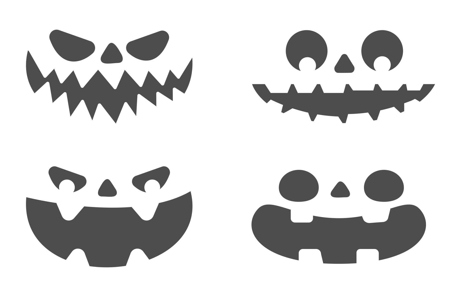 10 Best Free Printable Pumpkin Stencils PDF for Free at Printablee