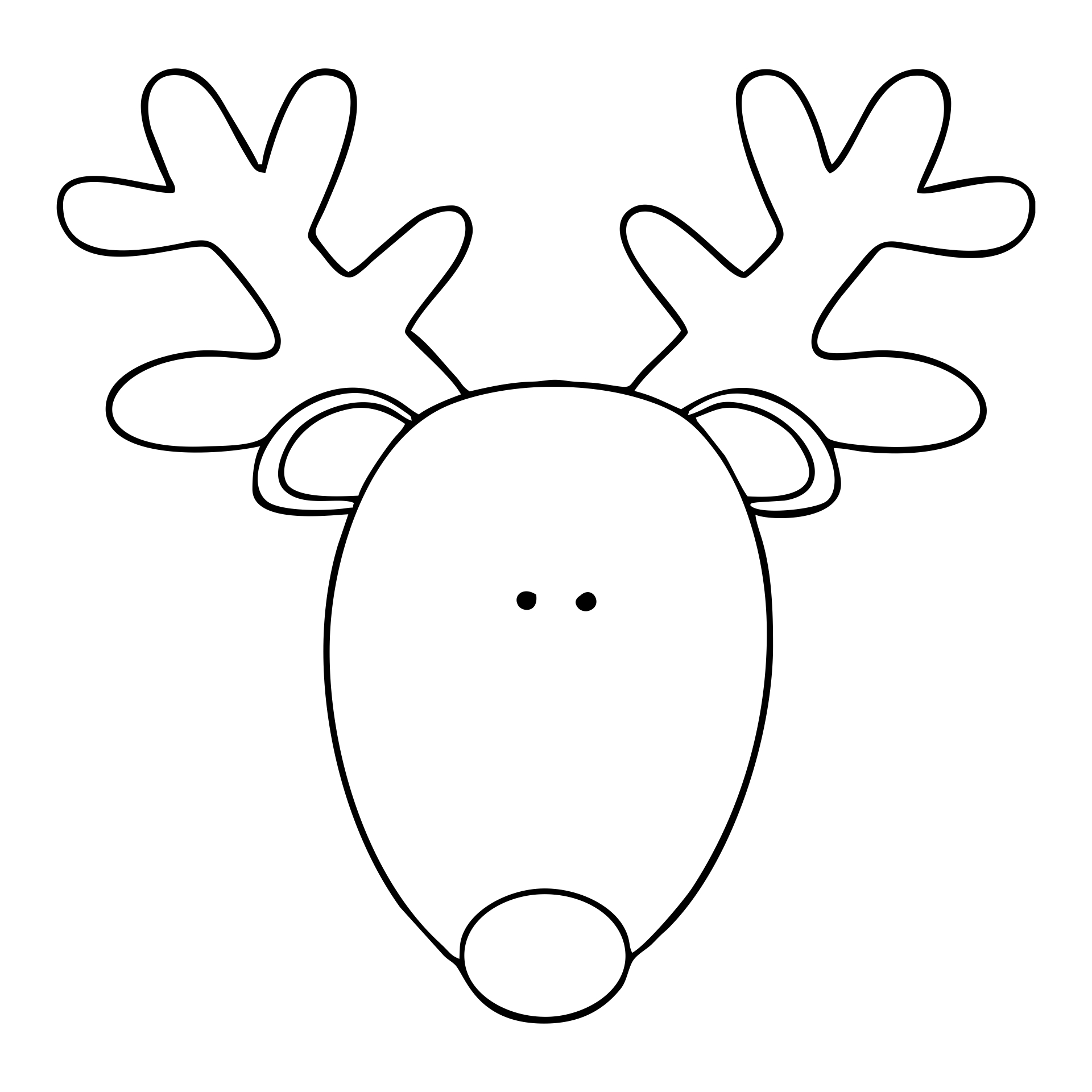 Easy Reindeer Antlers Template easy-reindeer-antlers-template