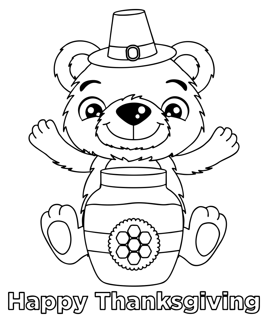 Thanksgiving Coloring Pages Activities
