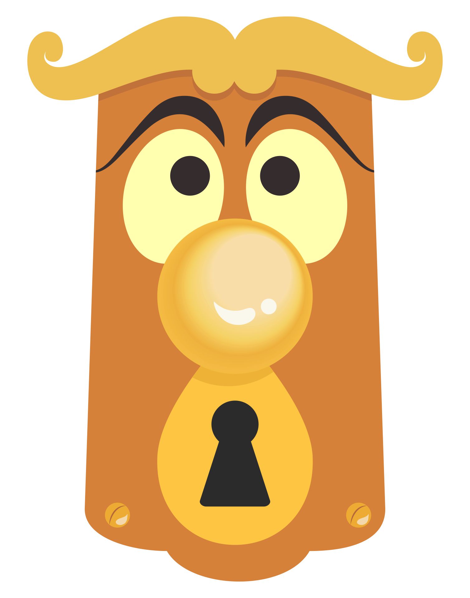 Alice In Wonderland Talking Door Knob