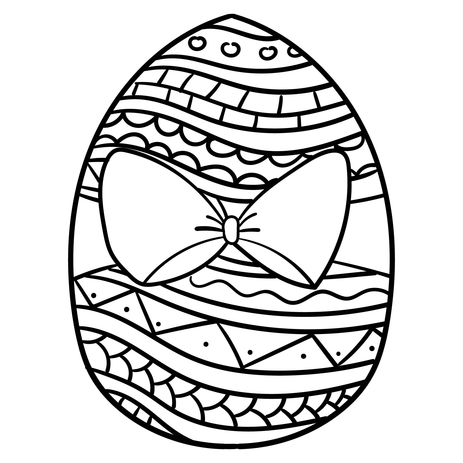 7 Best Free Printable Easter Egg Coloring Pages Printablee 7 Best Free Printable Easter Egg Coloring Pages Printablee