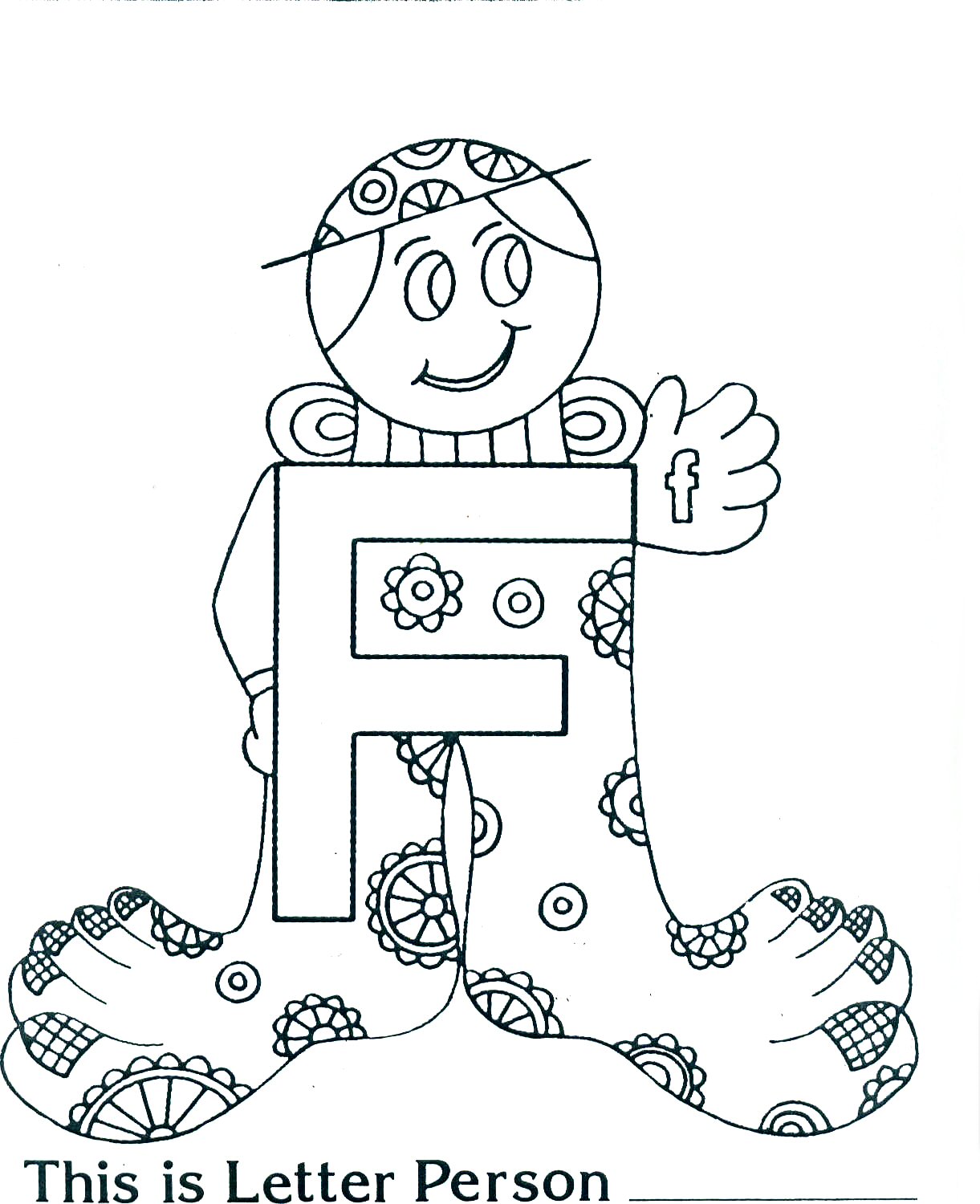Letter People Free Printables