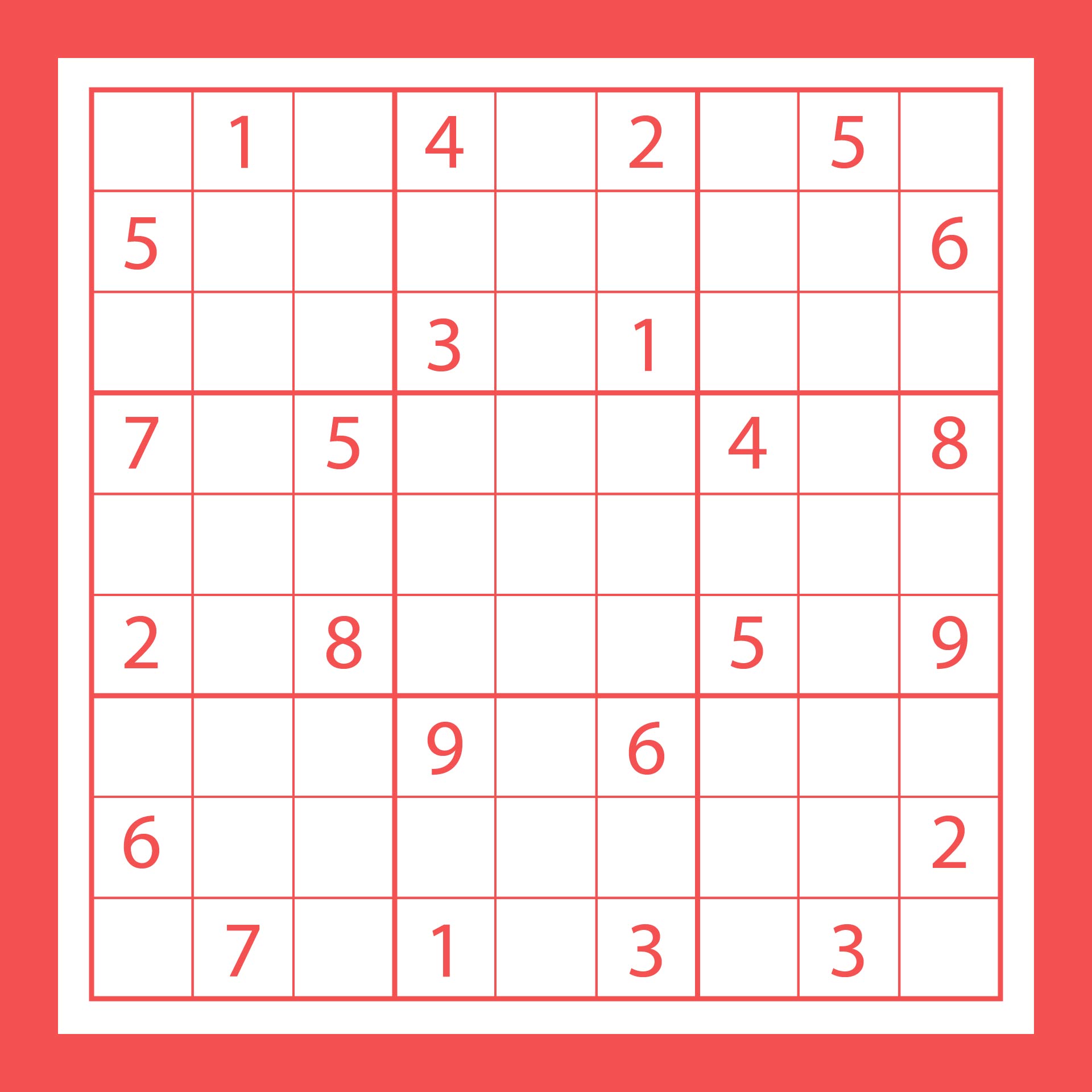 Free Printable Hard Sudoku