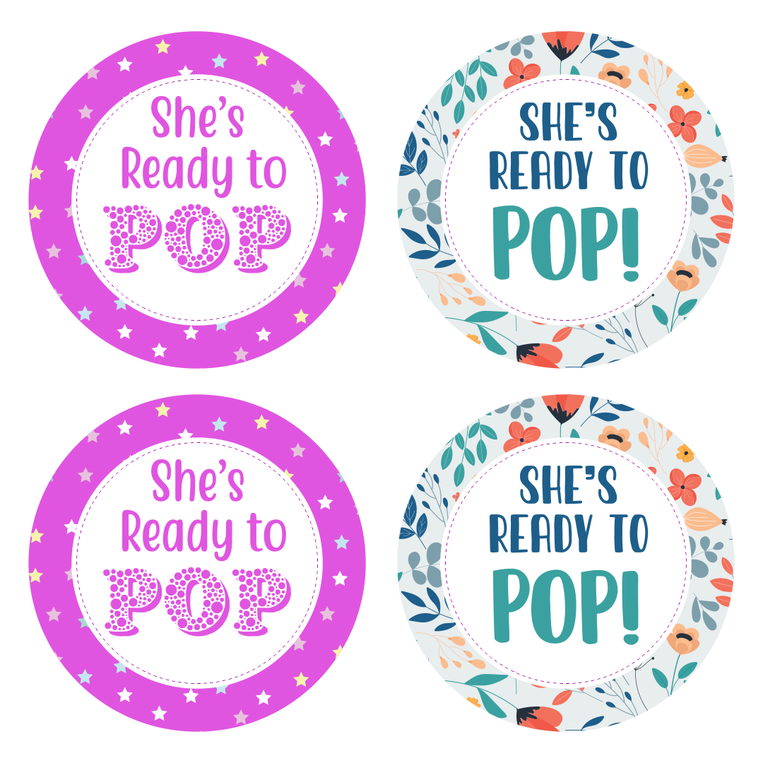 Ready to Pop Baby Shower Printables