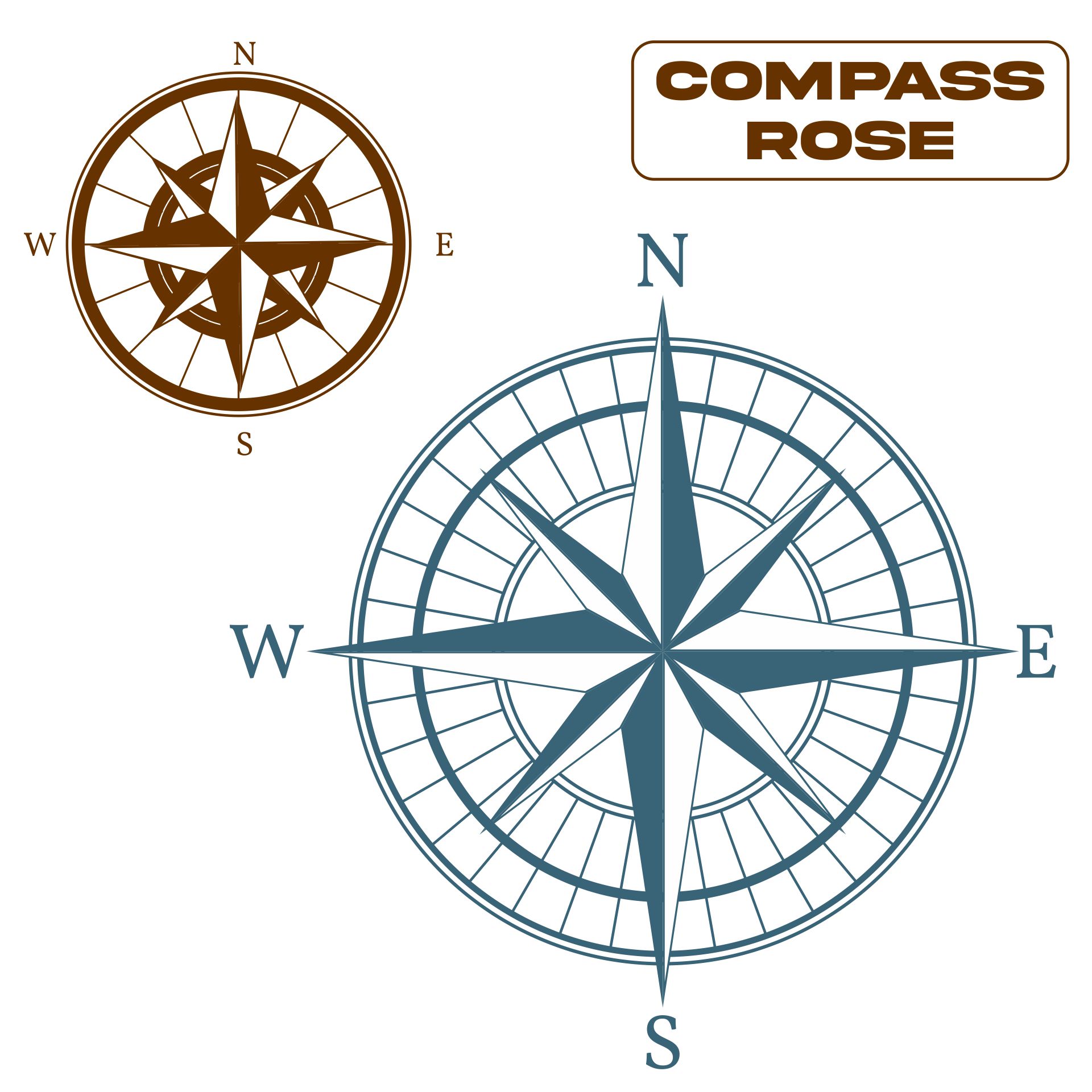 10 Best Free Printable Compass Printablee