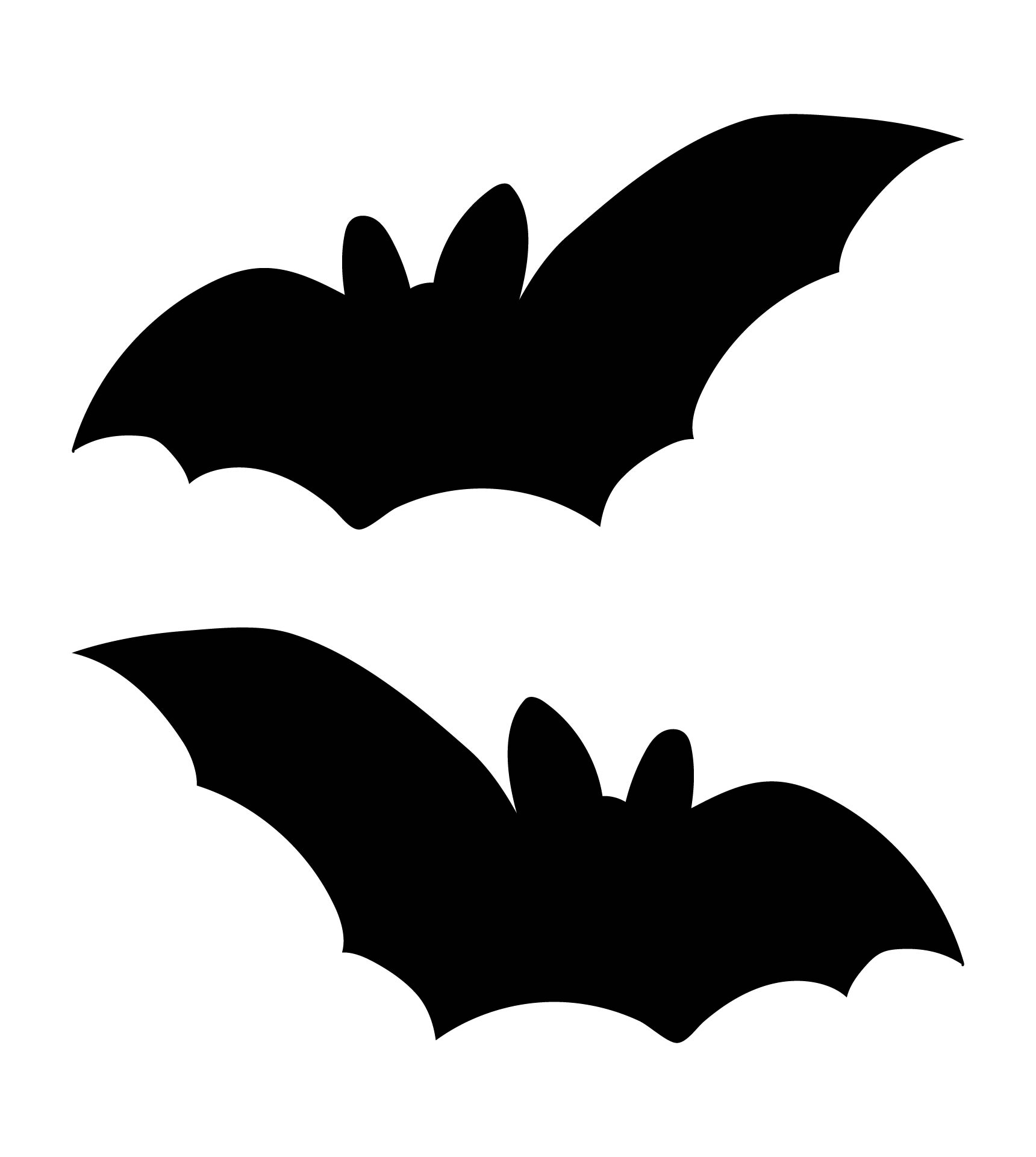 Printable Pumpkin Stencils Bat