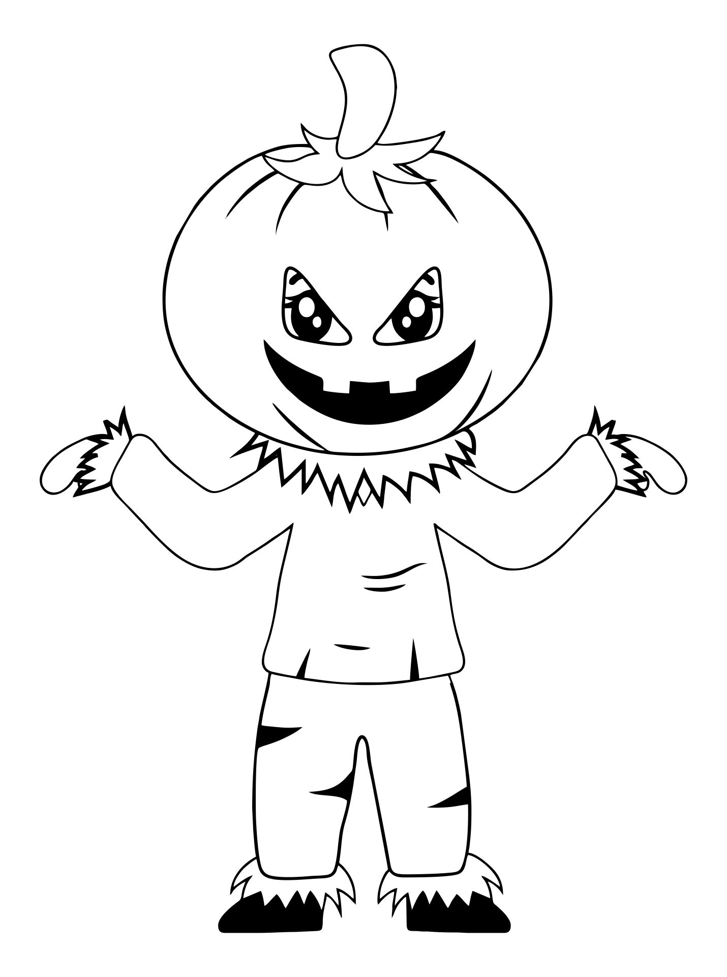 Happy Halloween Coloring Pages Printable