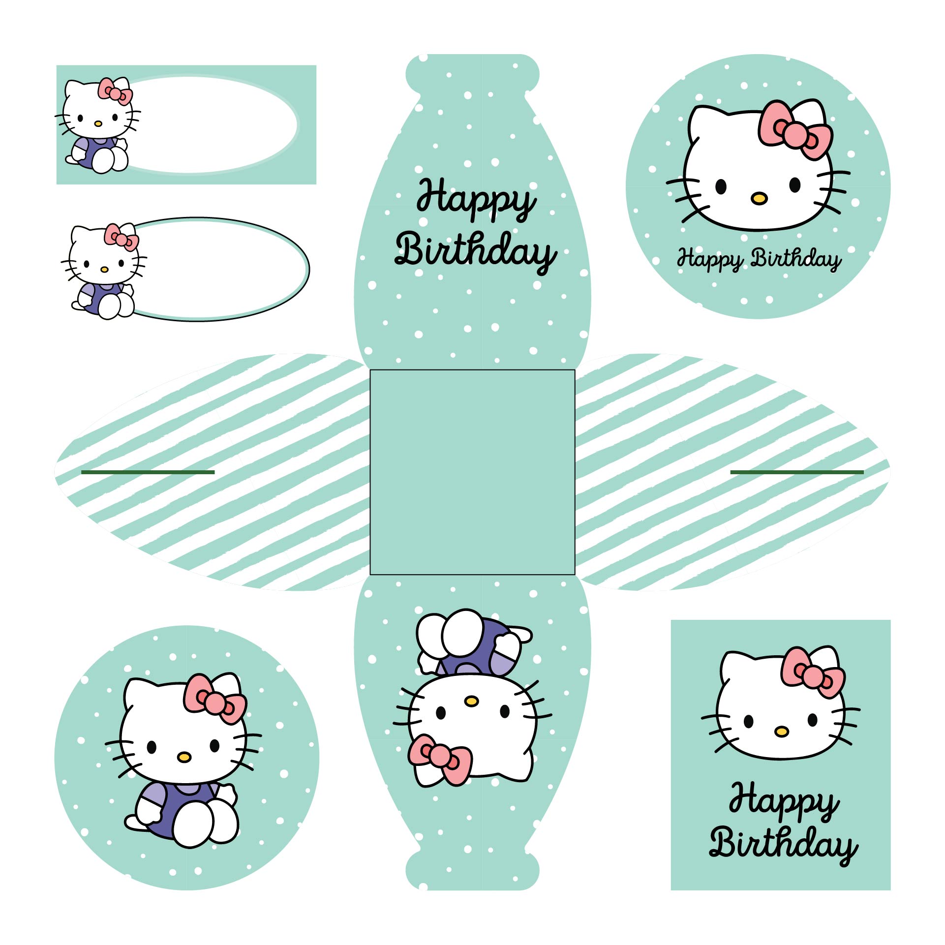 Hello Kitty Birthday Printables Free