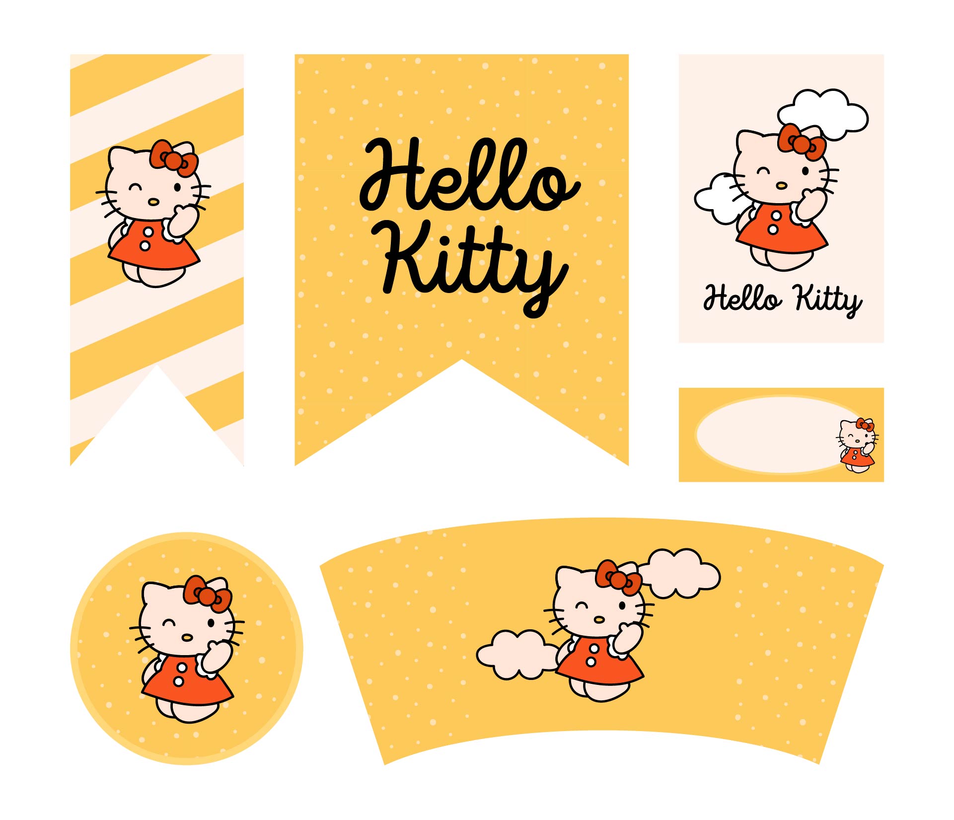 Hello Kitty Party Printables Free