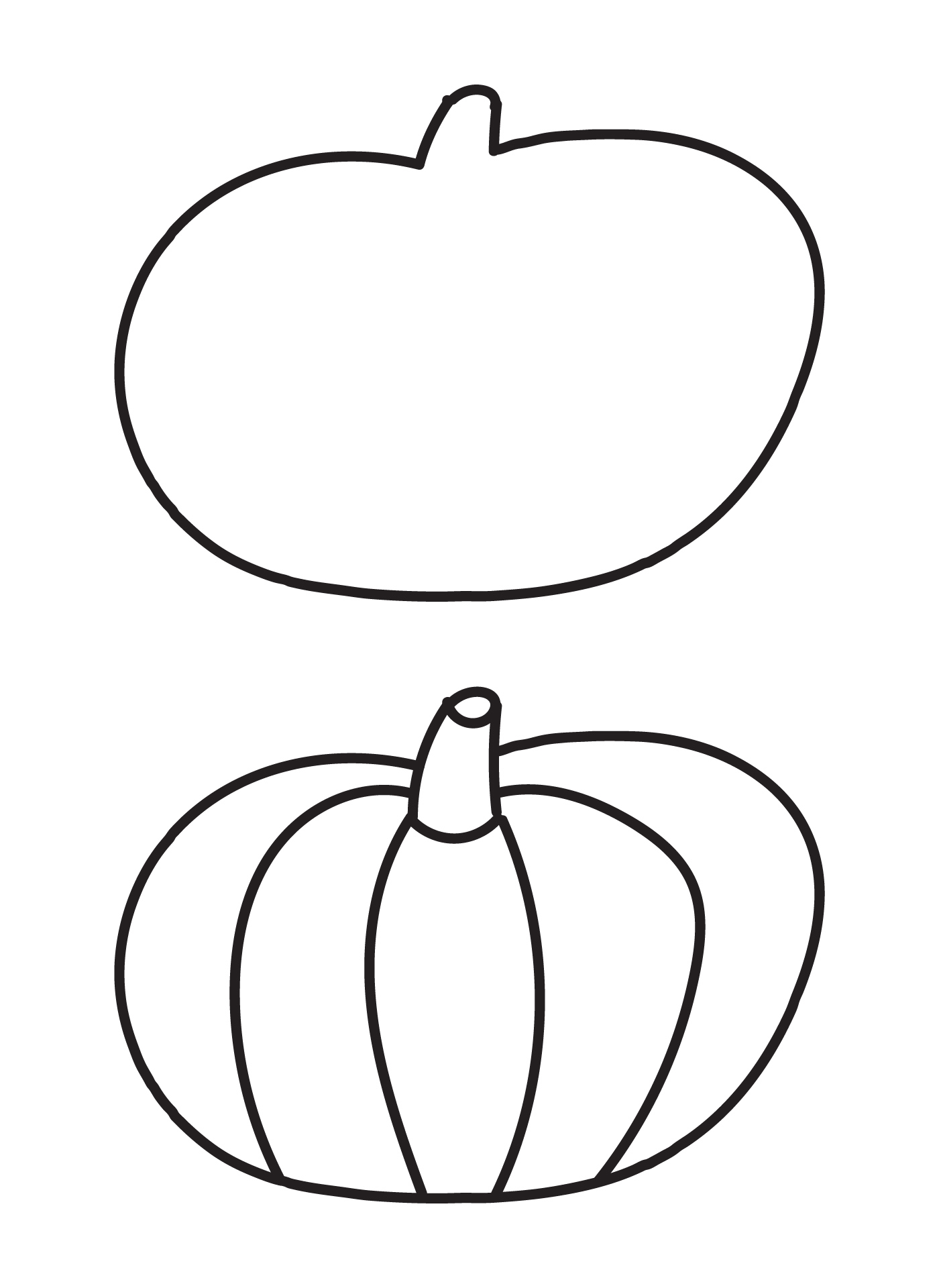 15 best large printable pumpkin stencils printableecom - pin by ...