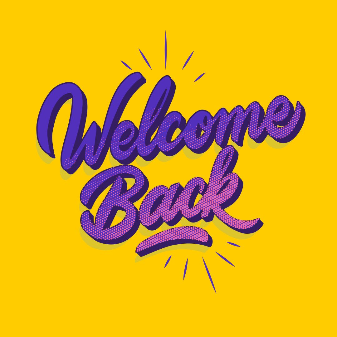 Welcome Back Greeting Cards