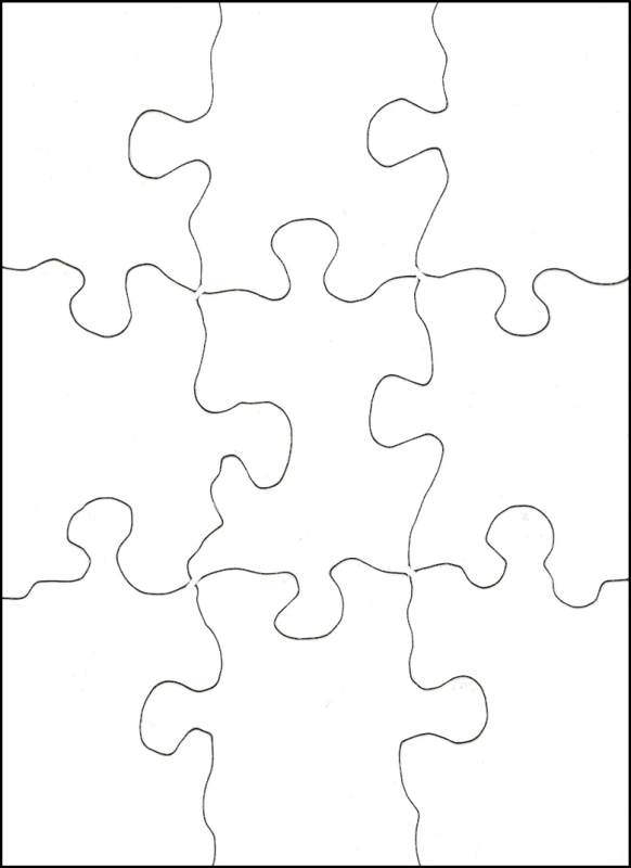 8 Best Images of Printable Blank Jigsaw Puzzles - Printable Blank ...