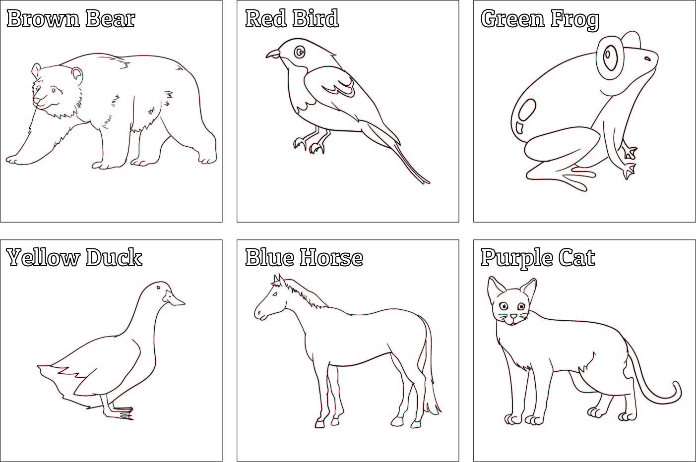 Brown Bear Brown Bear 12 Free PDF Printables Printablee brown-bear-brown-bear-12-free-pdf-printables-printablee