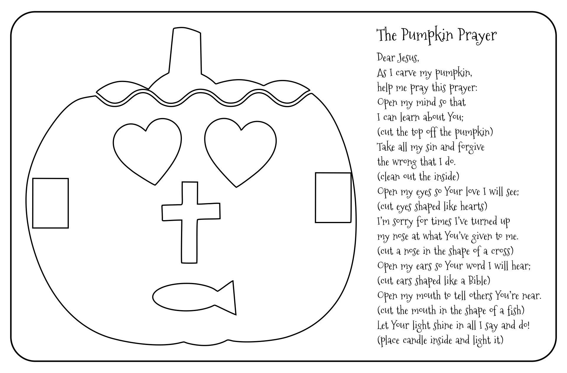 Christian Halloween Printables