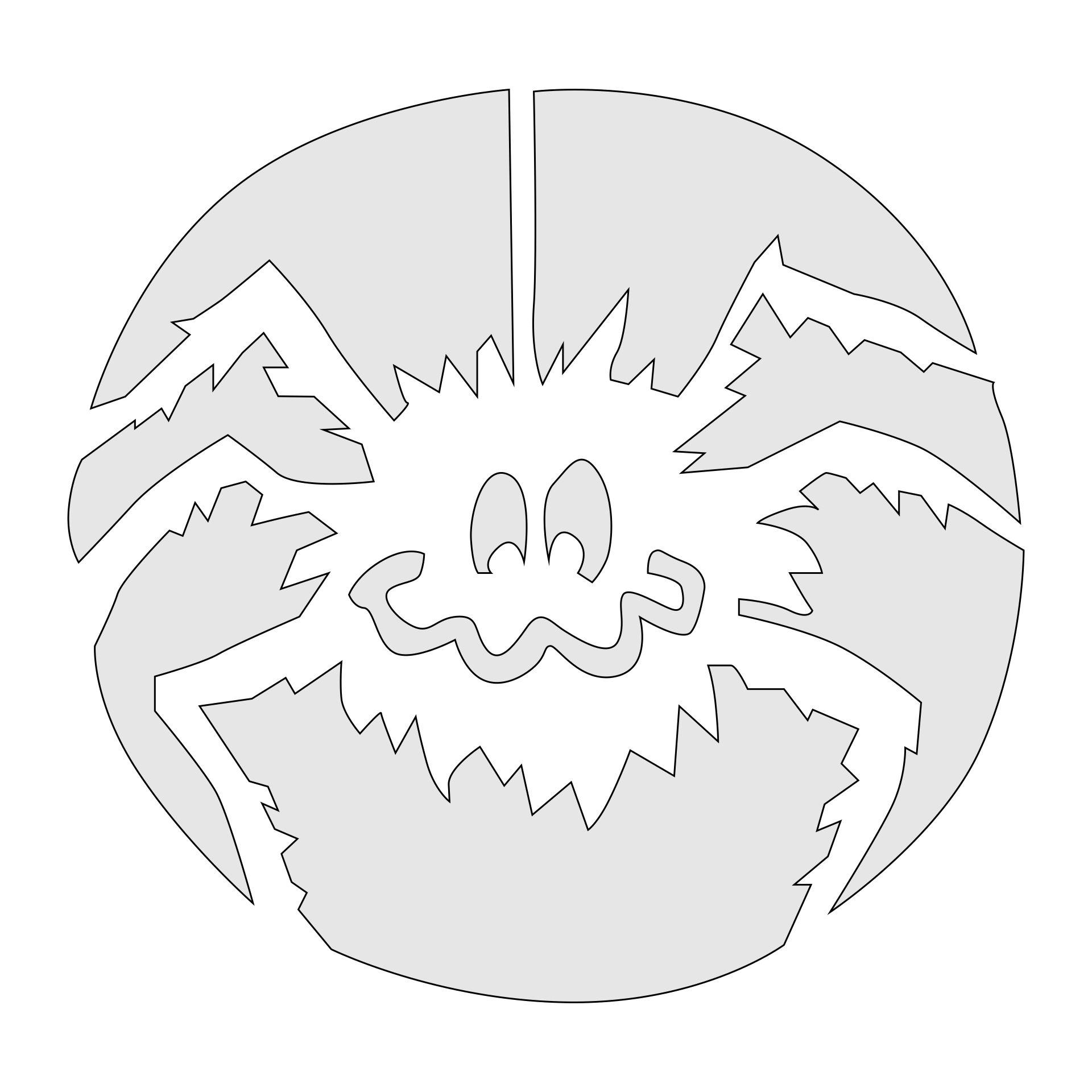 Spider Pumpkin Stencil Printable