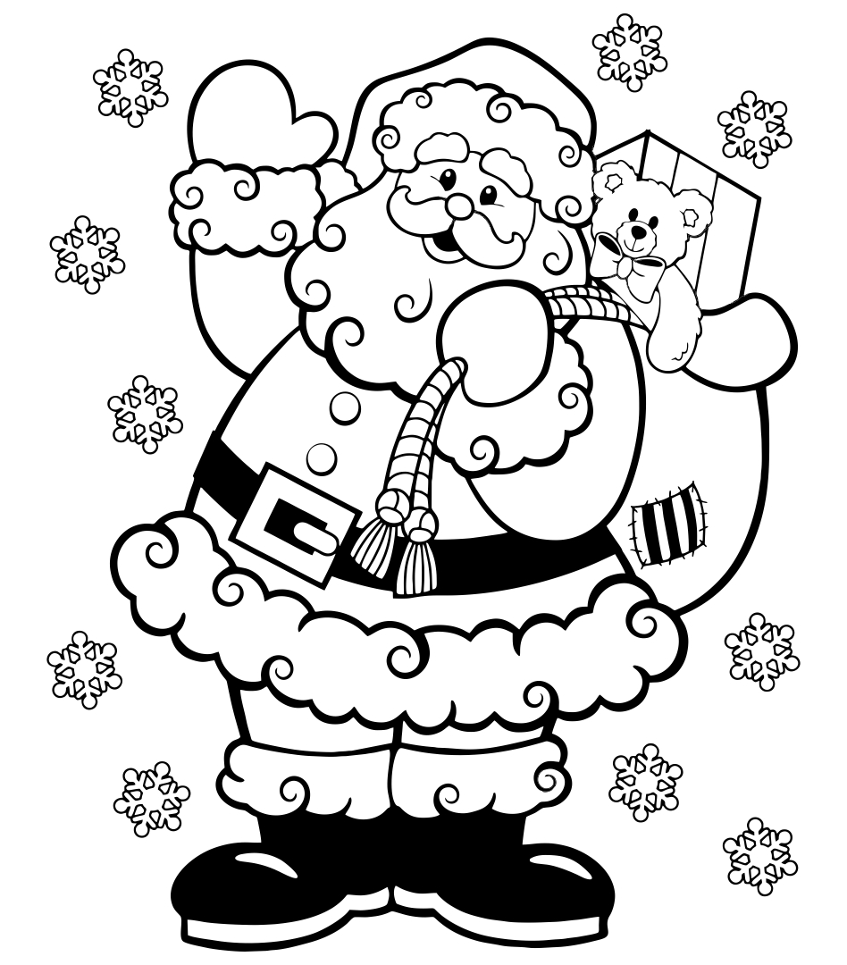 Printable Christmas Coloring Books