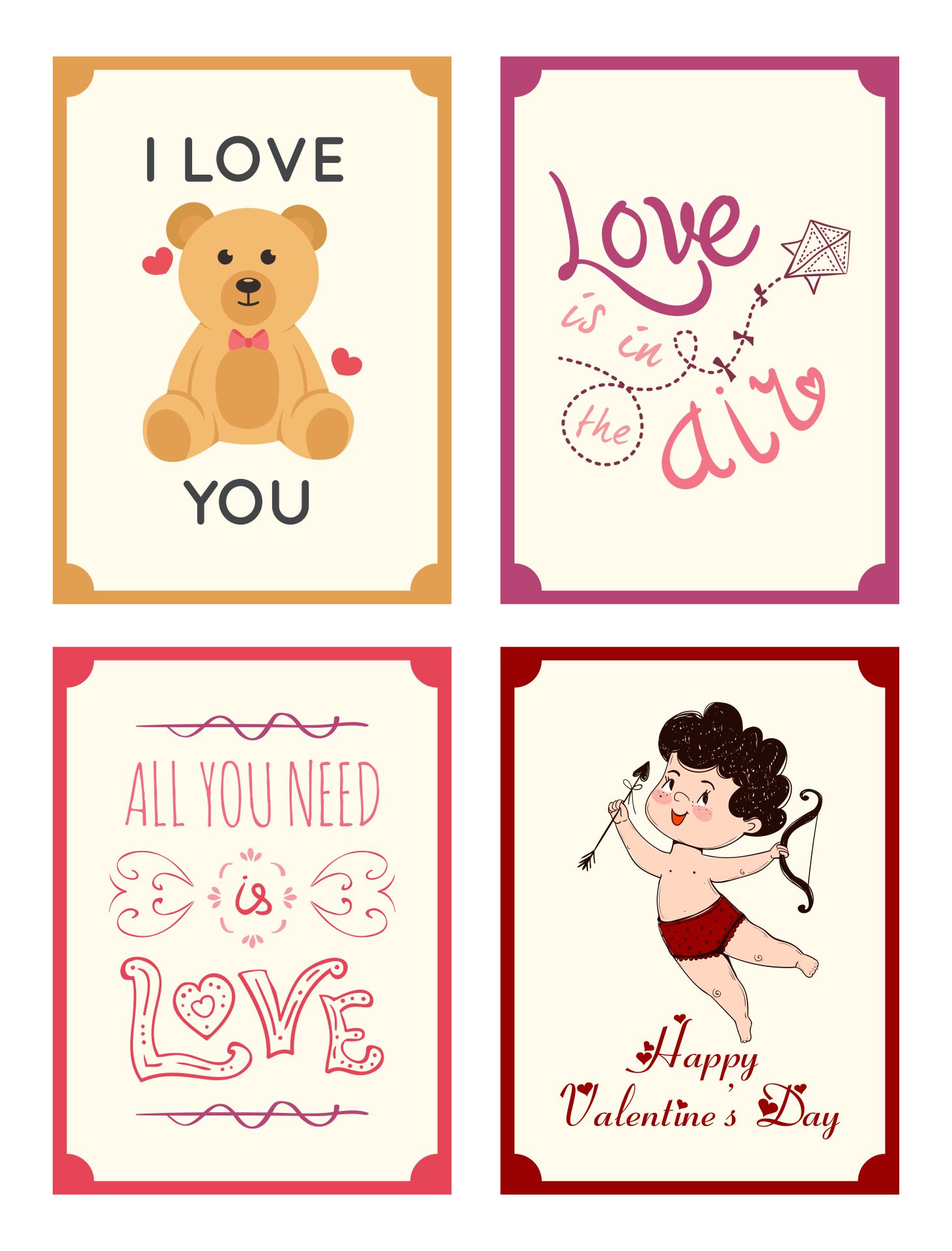 Valentine Cards For Friends 10 Free PDF Printables Printablee valentine-cards-for-friends-10-free-pdf-printables-printablee