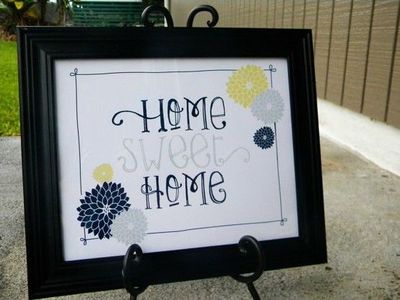 Printables for the Home Decorating