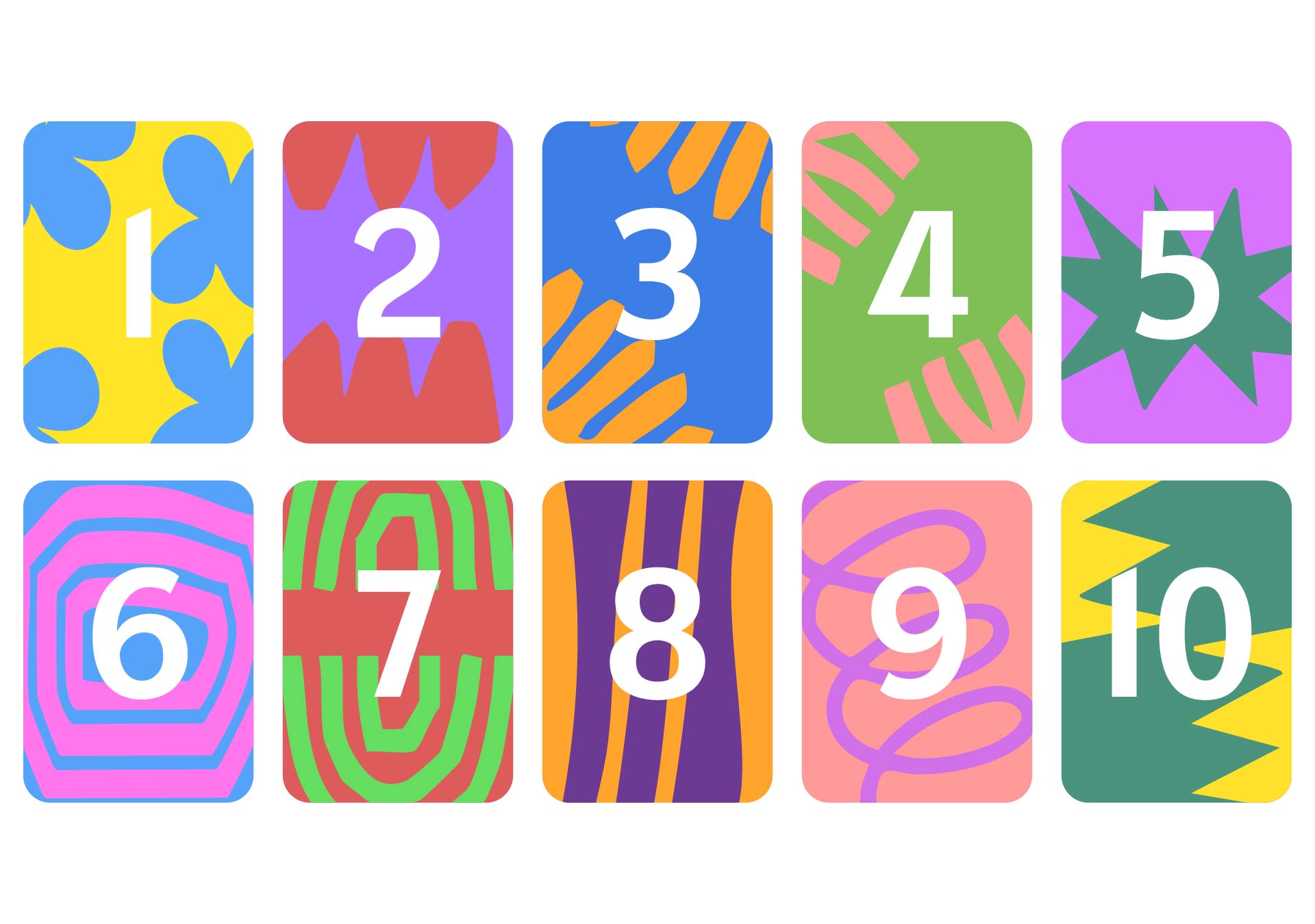 Free Large Printable Numbers 1 20 Pdf Large Printable Numbers Printable 