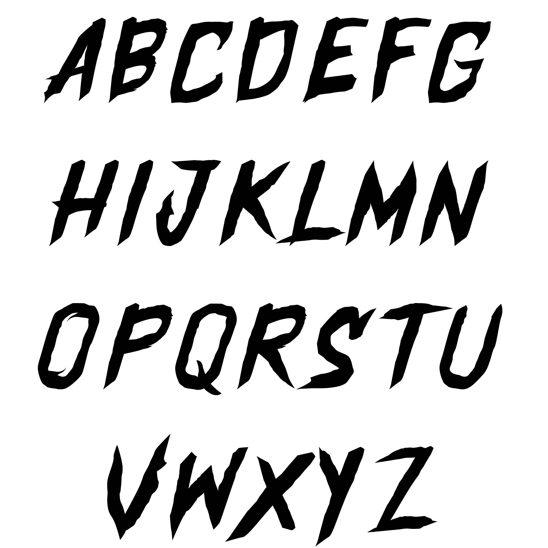 Scary Alphabet
