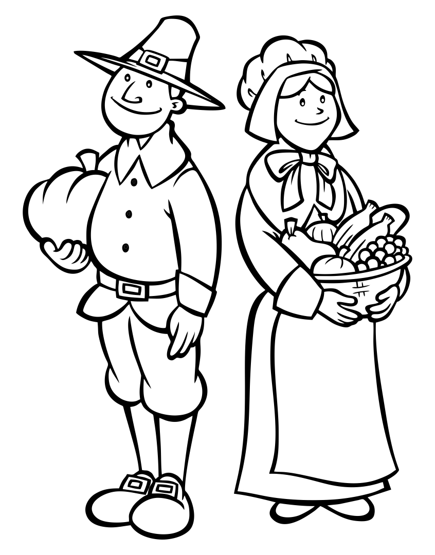 Thanksgiving Coloring Pages Activities
