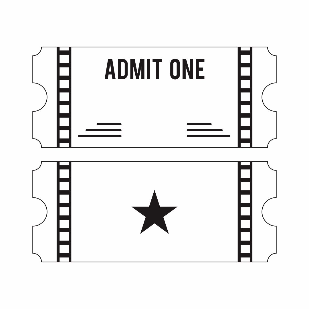 10 Best Free Printable Admit One Ticket Templates PDF For Free At Printablee